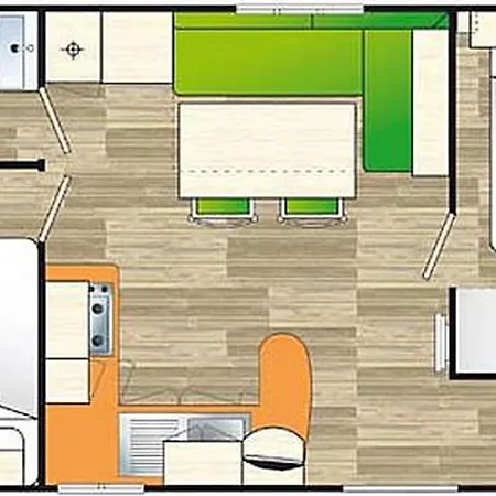 Mobil-home Spacieux Pour 6 Pers Avec Terrasse - Api-1-52-603 Avrillé